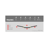 Manubrio Protaper Strong 1.125 Bajo Aluminio Brillante